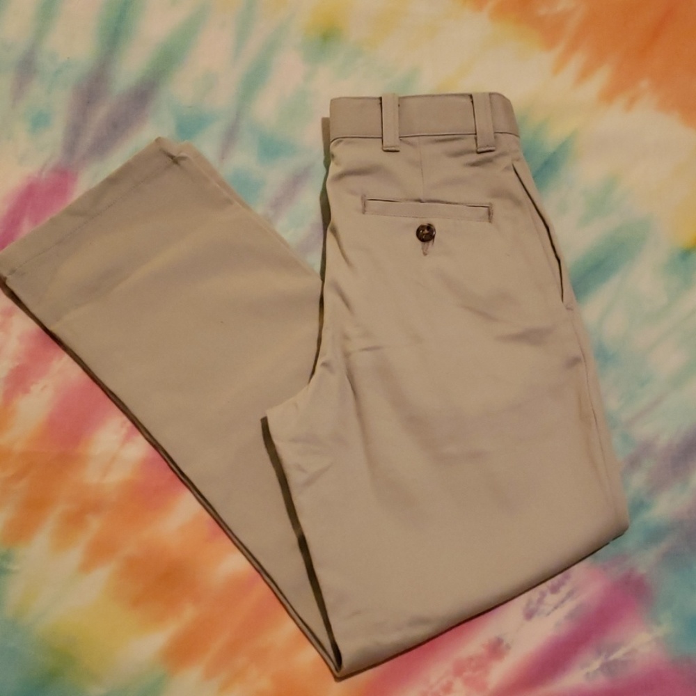Boys khaki pants, size 12 slim